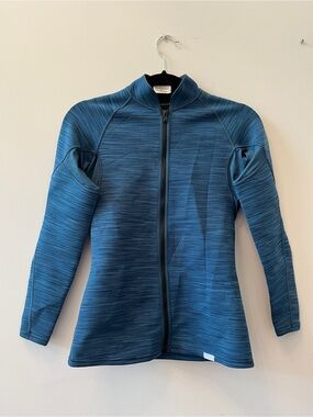 Blue Zip-Front Women's Swim Hydro Jacket NRS